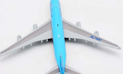 JC Wings Korean Air For Boeing B747-400 HL7461 1/400 Aircraft Pre-built Model
