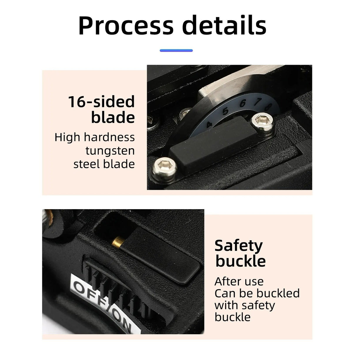 High Precision HS-30 Optical Fiber Cleaver Fiber Optics Cutter Comparable CT-30