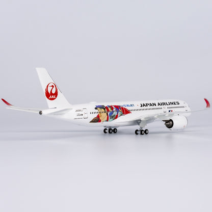 1:400 NGmodels Japan Airlines Airbus A350-900 Passenger Airplane Diecast Model