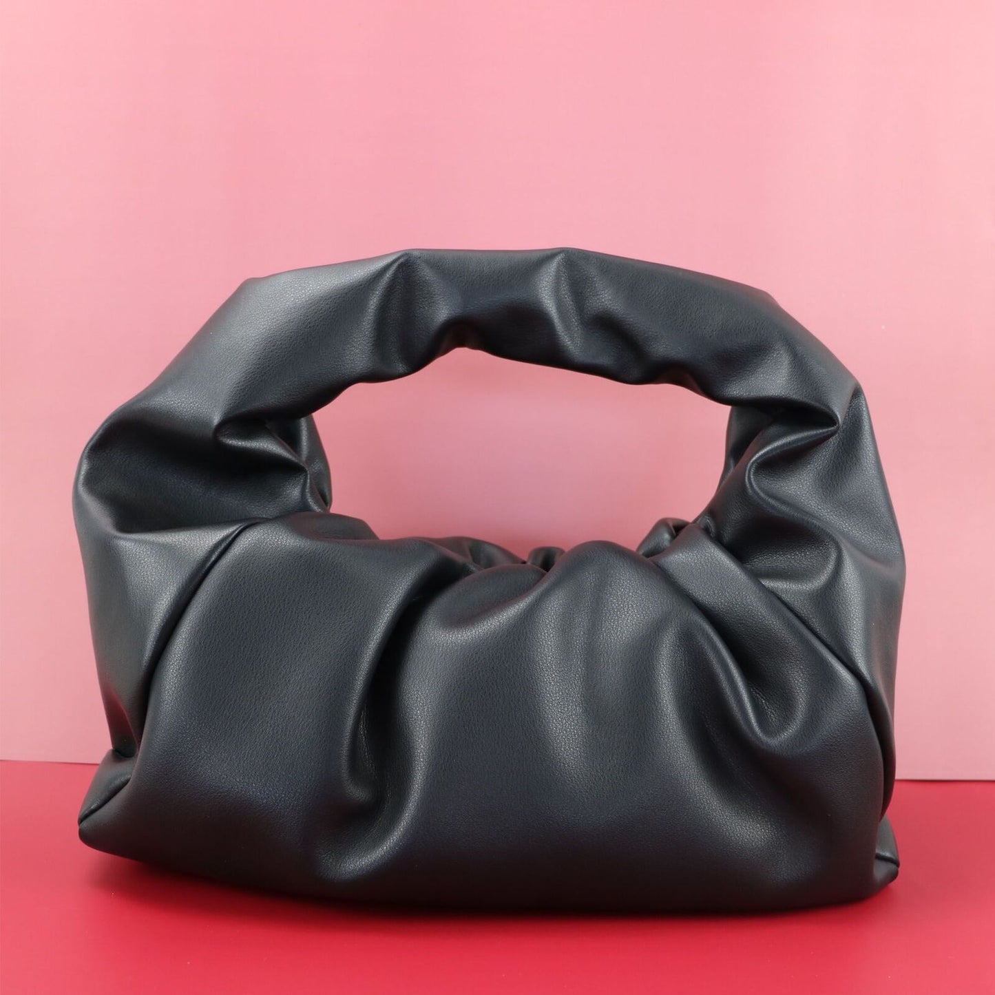 Pouch Genuine Soft Leather Cloud Bag Handbag Purse Clutch Dumpling Shoulder Bags