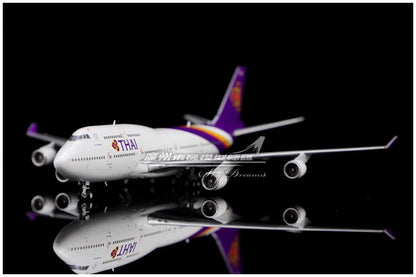 1:400 JC Wings THAI BOEING 747-400 Passenger Airplane Diecast Aircraft Model