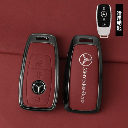 Leather Car Key Case – Premium Full-Cover Protection