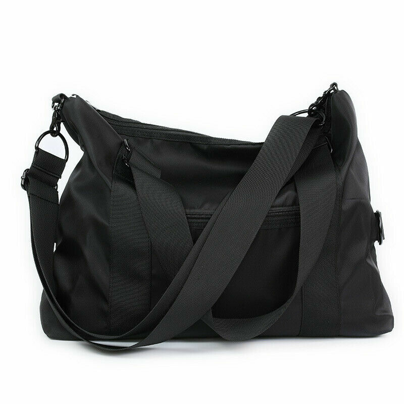 Convertible Water Resistant Nylon Shoulder Crossbody Bag Sport Gym Bag Messenger