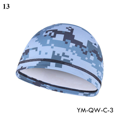 Mens Skull Hat Bike Helmet Hat Cycling Skull Cap Riding Cap Bicycle Classic