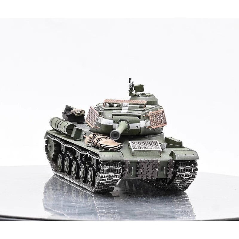 Sanrong 1/72 Soviet JS2 Heavy Tank Stalin 2 with Wire Bed Protection Model Toys