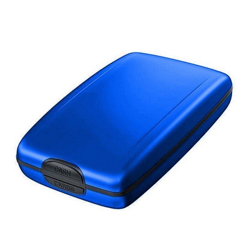 Coin Purse Wallet Aluminum Credit Card Case Protector Holder Metal Bag 2.8*6.9CM