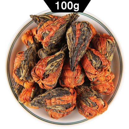 2023 Dianhong Bai He Bao Ta Dian Hong Handmade Kungfu Honey Fragrant Black Tea