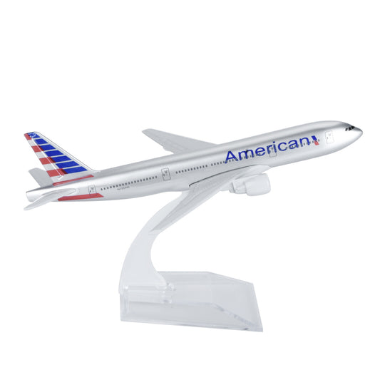 American B777 Model Plane 1:400 Alloy Simulation Airliner Aircraft Collection