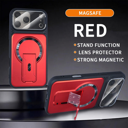 For iPhone 17 Pro Max/16/15/14 Magnetic Phone Case Storage Stand