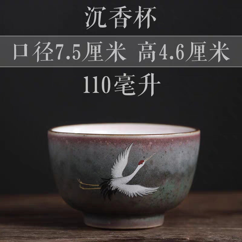 1pc Ceramic Cup Porcelain Personal Single Pottery Tea Cups Tea Set