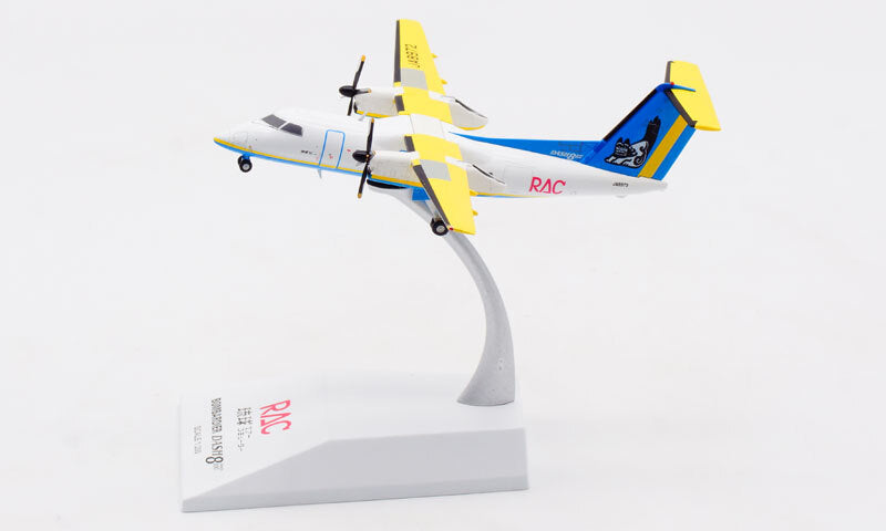 1:200 JC Wings RAC BOMBARDIERC DASH8 Passenger Airplane Diecast Aircraft Model