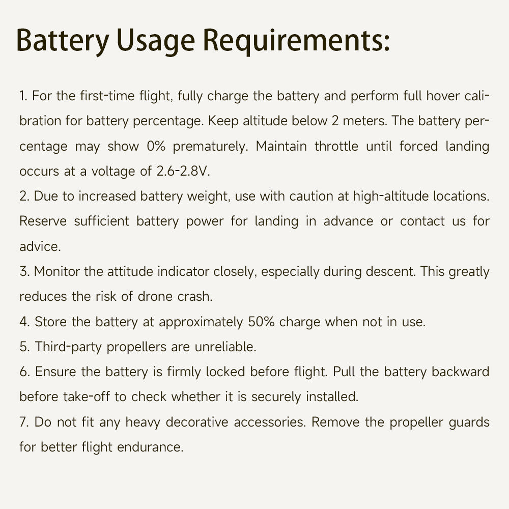 Original DJI Flip Battery 6300mAh Higher Capacity 46 Minutes