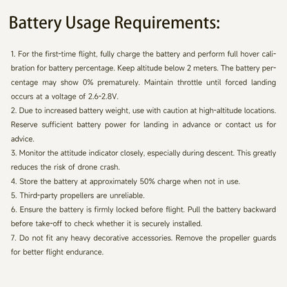 Original DJI Flip Battery 6300mAh Higher Capacity 46 Minutes