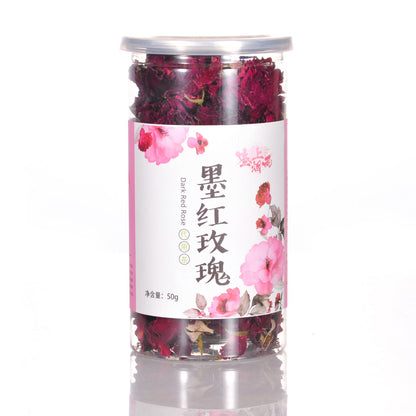 Ink Red Rose Tea Wellness Corolla Dried Flower Tea 塞上烟雨墨红玫瑰花茶养生茶