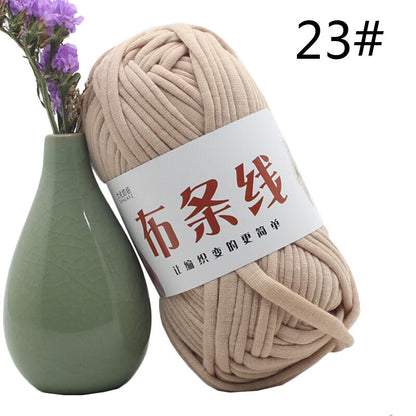 Hot Sale 100g Super Crochet Cotton Cloth Yarn Thick DIY Hand Wrap Knitting Yarn
