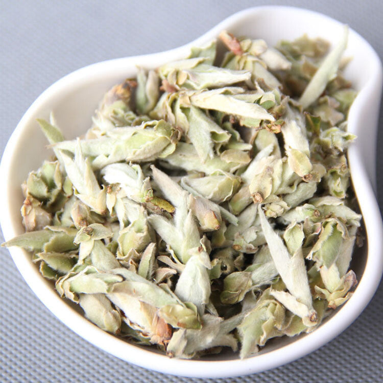 Sun-dried Yabao Silver Pu-erh Bud Loose Puer Tea Raw Pu Er Early Spring Loose