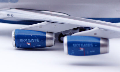 1:400 JC Wings SKY GATES BOEING 747-400F Airplane Diecast Plane Aircraft Model