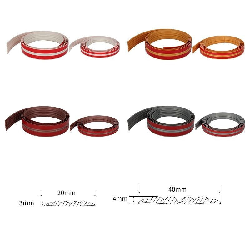 3Meter Flexible Edge Trim Molding Strip Self-Adhesive Furniture Frame Ceiling