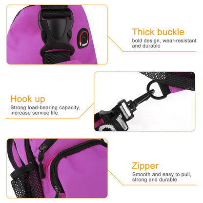Women Outdoor Chest Pack Sport Shoulder Sling Backpack Crossbody Bag Waterproof