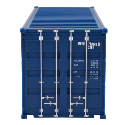 1:35 WAN HAI 20GP Shipping Container Model Plastic Office Home Decorate Toy