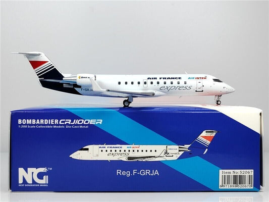 1:200 NG Model AIR FRANCE Bombardier CRJ200ER Airplane Diecast Aircraft Model