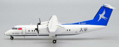 1:200 JC Wings Great China Air Dash 8-Q300 Airplane Diecast Aircraft Model