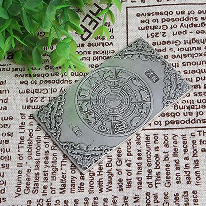 1 Pcs Tibetan Silver Guan Kwan Yin Buddha Dragon Statue Nepal Thangka