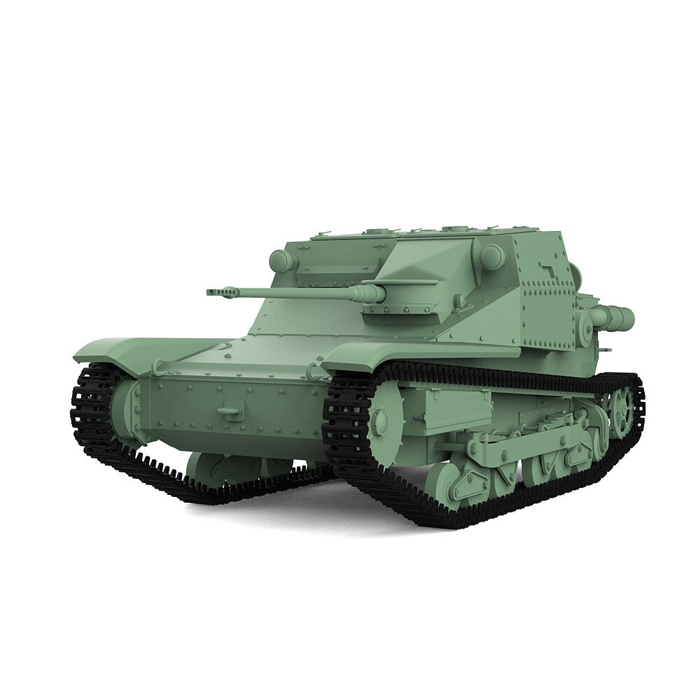 SSMODEL WOT SS16685 V1.9 1/16 Military Model Kit Italy L3/33 Anti-Tank Destroyer