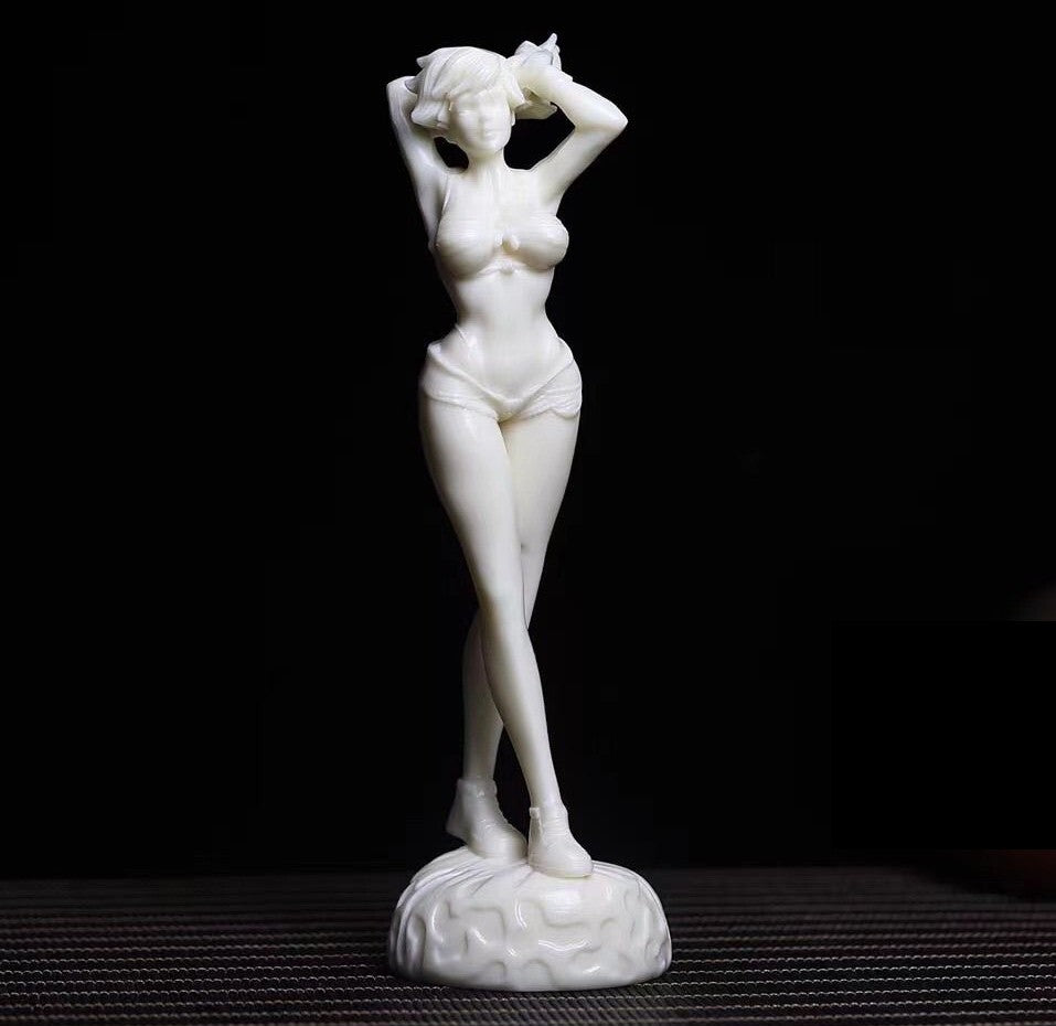 8" Beautiful Girl Figurine Statue Hot Lady Body Model Art Decor