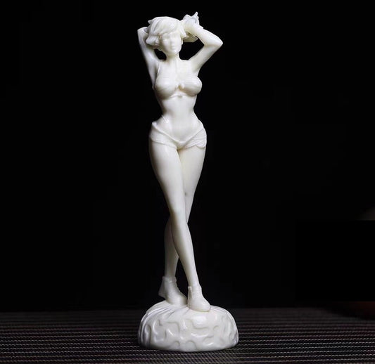 8" Beautiful Girl Figurine Statue Hot Lady Body Model Art Decor