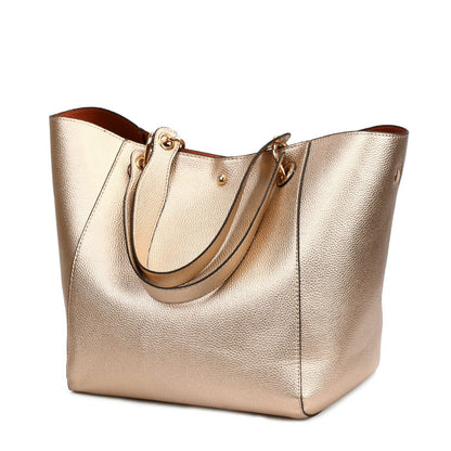 Leather Shoulder Bags Big Capacity Top-handle Totes Crossbody Bag Large Purses
