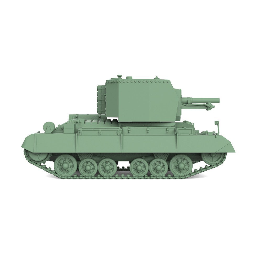 SS555 1/200/350/700 Military Model Kit British Bishop Self-Propelled Guns