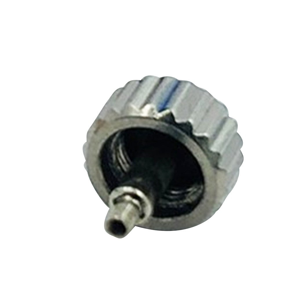 1Pc Silver Stainless Watch Crown For NH35 NH36 Watch Movement Replace Accessory