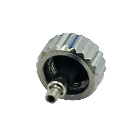 1Pc Silver Stainless Watch Crown For NH35 NH36 Watch Movement Replace Accessory