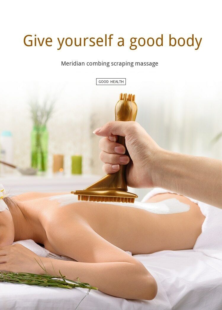 Massager Fat Burner Slimming Tool Beauty Massage Brush Scraping Gua Sha Therapy