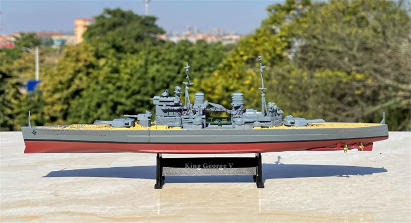 for AMER King George V Battleship Cruiser 1:1000 ship Pre-built Model