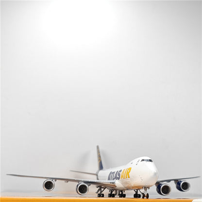 1:400 NG Model ATLAS AIR BOEING B747-8F Airplane Plane Diecast Aircraft Model