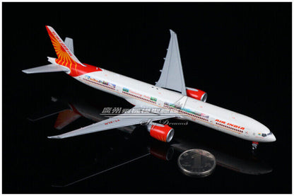 1:400 JC Wings AIR INDIA BOEING 777-300ER Passenger Airplane Diecast Plane Model