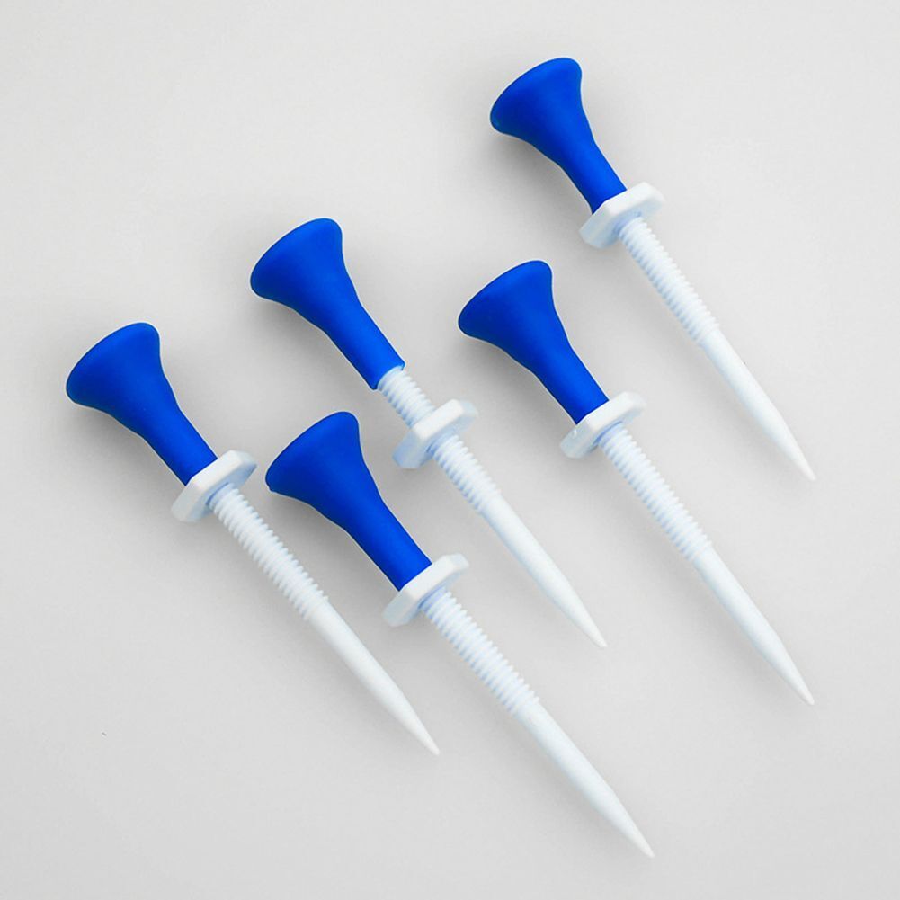 5-30pcs Mini Golf Ball Tee Holder Adjustable Height Golf Limit Tees Plastic Golf