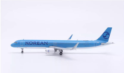 1:400 Phoenix Korean Air Airbus A321neo HL8509 Diecast Aircraft Plane Model