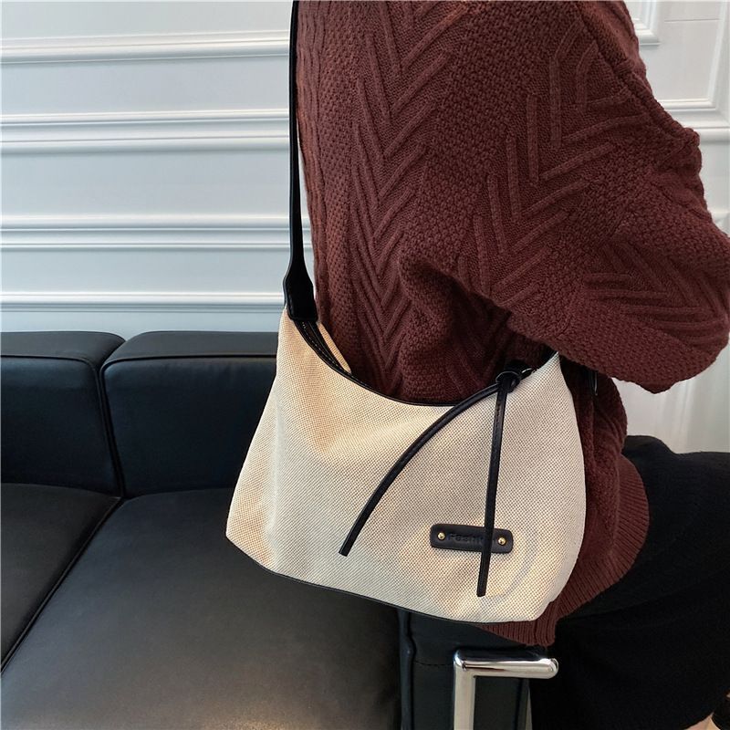 Shoulder Bag Tote Outdoor Pack Canvas Handbag Zipper Messenger Bags Dumpling 1PC