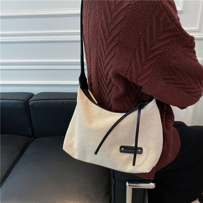 Shoulder Bag Tote Outdoor Pack Canvas Handbag Zipper Messenger Bags Dumpling 1PC