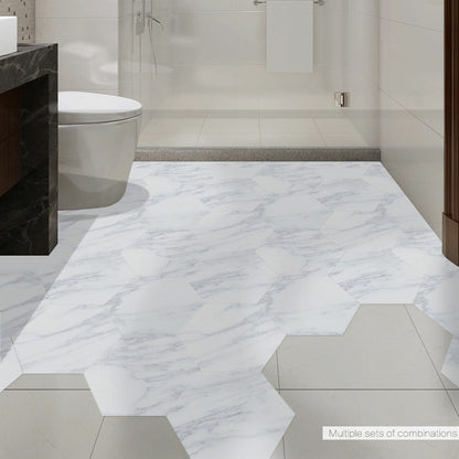 Floor Wall Stickers Tile Anti-Slip Self-Adhesive Waterproof Bathroom Kitchen PVC