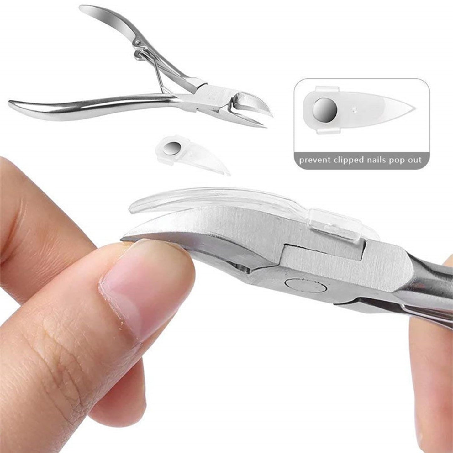 12Pack Stainless Steel Nail Treatment Foot Hands Pedicure Tool Clipper Kits