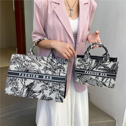 Bag Large Capacity Shoulder Shopper Bags High Quality Canvas Handbags Tote Bags