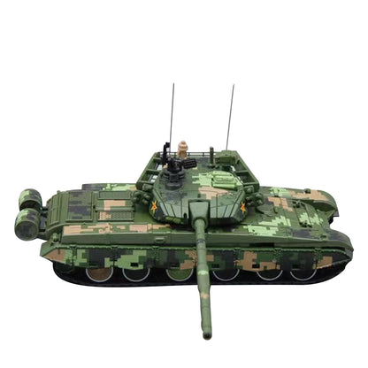 1:72 China ZTZ 99A Main Battle Tank Armored Model Vehicle Military Ornament Gift