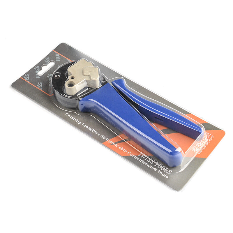 IWISS A-0540HX Hand Crimping Tools for 0.14mm2-4.0mm2 AWG26-12 with Locator