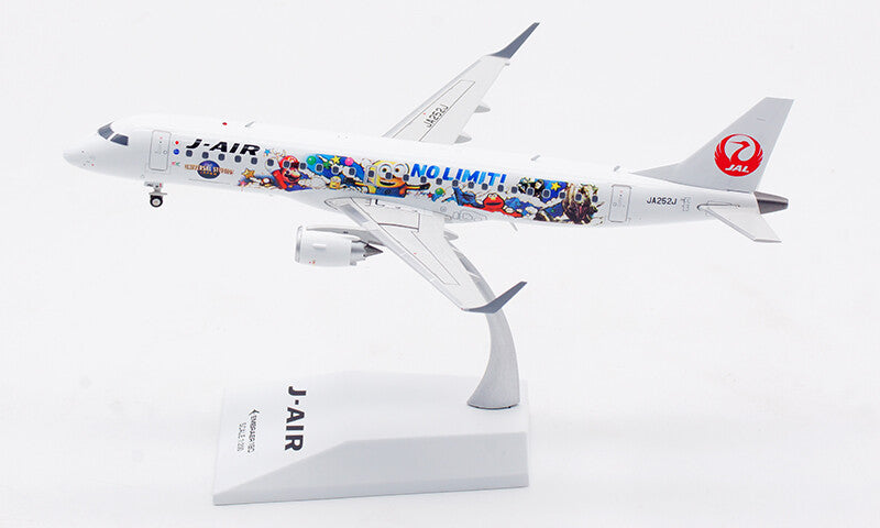 1:200 JC Wings JAL AIR EMBRAER E-190 Passenger Airplane Diecast Aircraft Model
