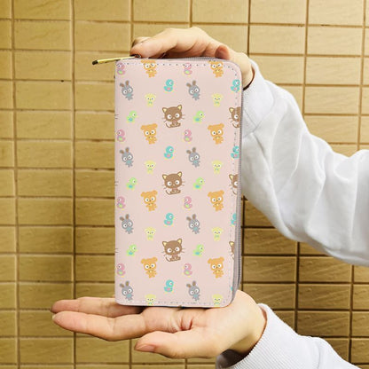 Fashion Printed Unisex Wallet Bags Cartoon Zipper Coin Wallets Purses Card 1 PC