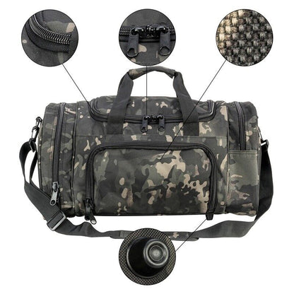 Military Tactical Travel Duffle Bag Outdoor Sports Gym Hiking Large Luggage Bags